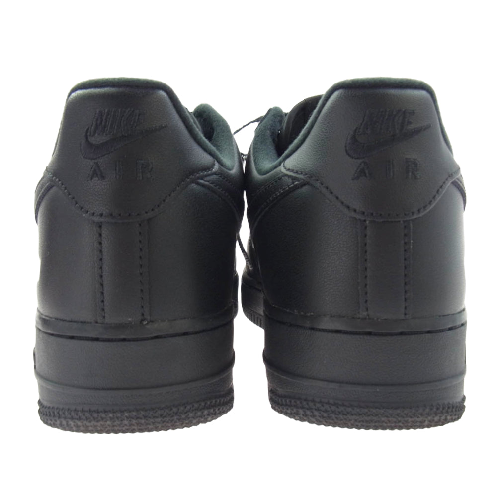 NIKE ナイキ CU9225-001 Supreme Air Force 1 Low Black シュプリーム エア フォース ロー ブラック ブラック系 26.5cm【美品】【中古】