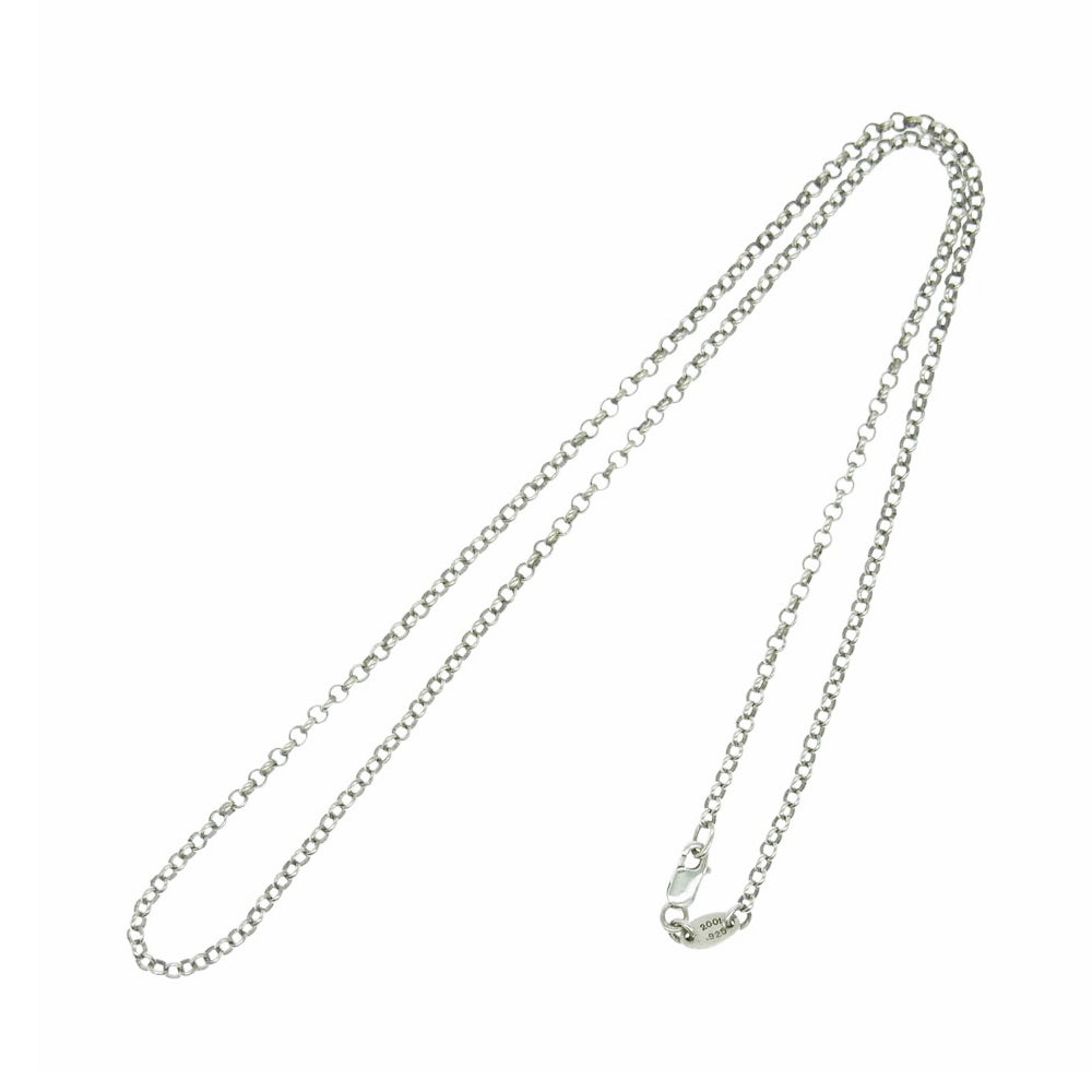 CHROME HEARTS クロムハーツ（原本無） NECKCHAIN R18 ロールチェーン ネックレスチェーン 18inch シルバー系【中古】
