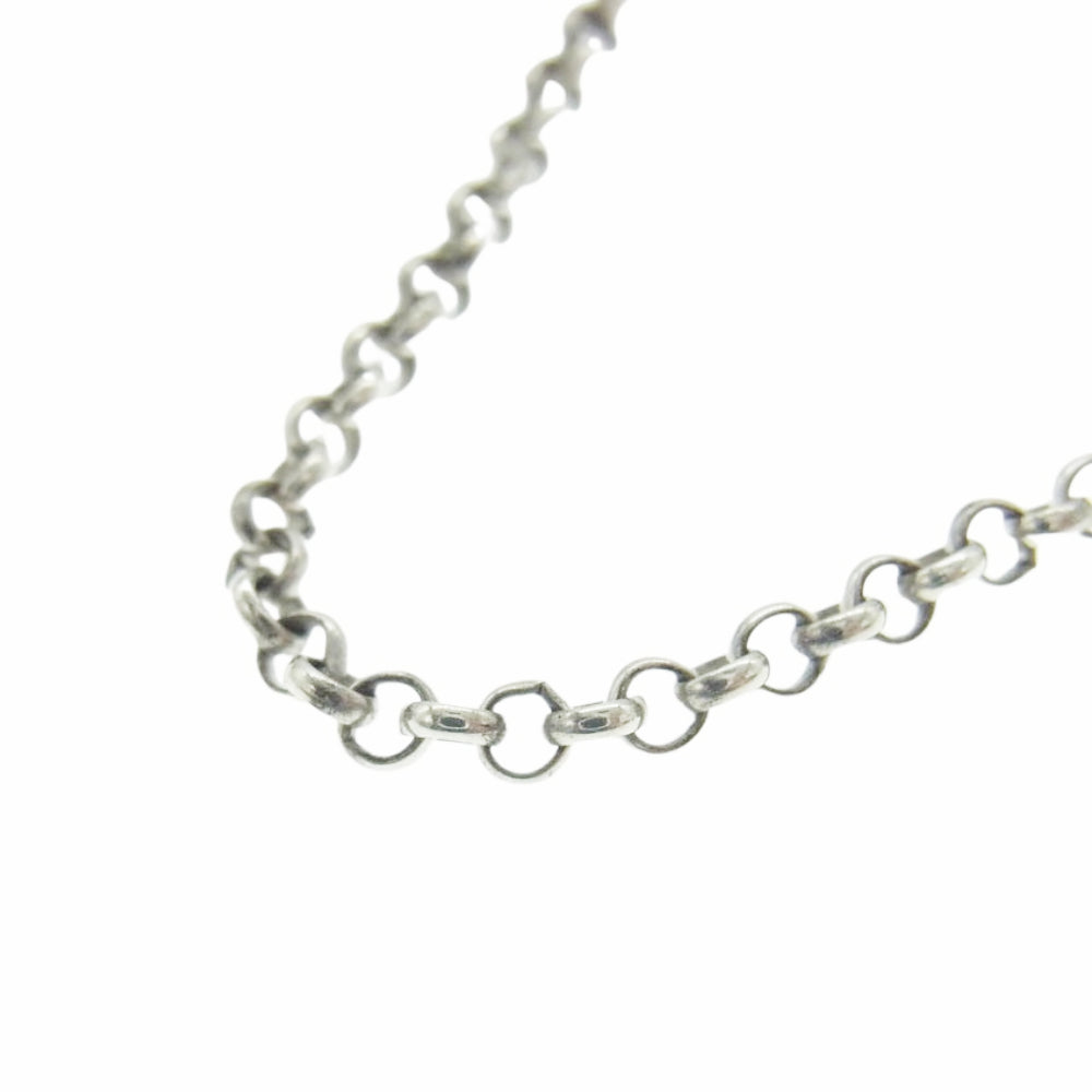 CHROME HEARTS クロムハーツ（原本無） NECKCHAIN R18 ロールチェーン ネックレスチェーン 18inch シルバー系【中古】