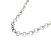 CHROME HEARTS クロムハーツ（原本無） NECKCHAIN R18 ロールチェーン ネックレスチェーン 18inch シルバー系【中古】