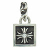 CHROME HEARTS クロムハーツ（原本有） FRAMED CH PLUS 1DIA フレームドCHプラスチャーム 1ダイヤ ペンダントトップ シルバー系【中古】