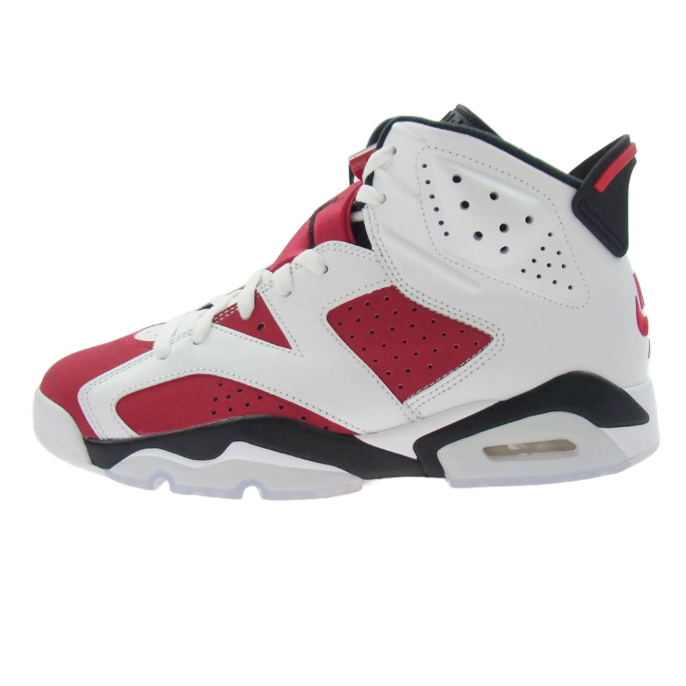 NIKE ナイキ CT8529-106 Air Jordan 6 Carmine (2021) エアジョーダン6  カーマイン (2021) スニーカー ホワイト系 レッド系 26.5cm【新古品】【未使用】【中古】