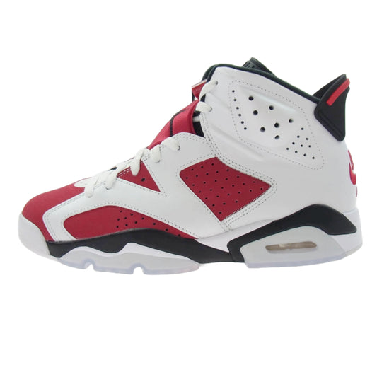 NIKE ナイキ CT8529-106 Air Jordan 6 Carmine (2021) エアジョーダン6  カーマイン (2021) スニーカー ホワイト系 レッド系 26.5cm【新古品】【未使用】【中古】
