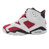 NIKE ナイキ CT8529-106 Air Jordan 6 Carmine (2021) エアジョーダン6  カーマイン (2021) スニーカー ホワイト系 レッド系 26.5cm【新古品】【未使用】【中古】