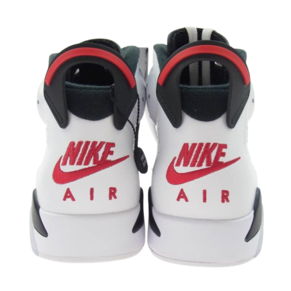 NIKE ナイキ CT8529-106 Air Jordan 6 Carmine (2021) エアジョーダン6  カーマイン (2021) スニーカー ホワイト系 レッド系 26.5cm【新古品】【未使用】【中古】