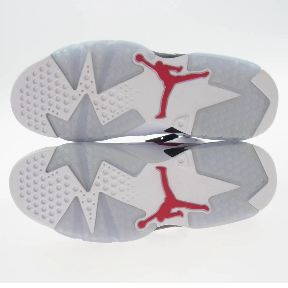 NIKE ナイキ CT8529-106 Air Jordan 6 Carmine (2021) エアジョーダン6  カーマイン (2021) スニーカー ホワイト系 レッド系 26.5cm【新古品】【未使用】【中古】