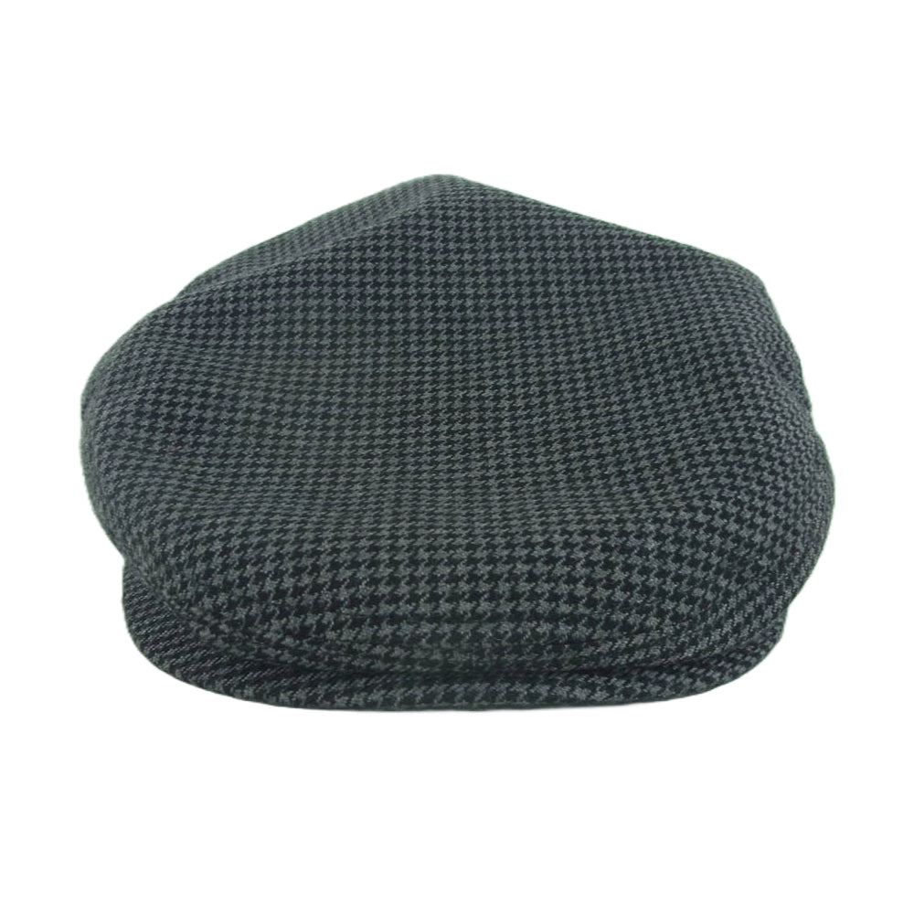 BURBERRY BLACK LABEL バーバリーブラックレーベル BKC52-310-07 千鳥格子 ハンチング キャップ 帽子 グレー系 ブラック系 サイズ表記なし【中古】