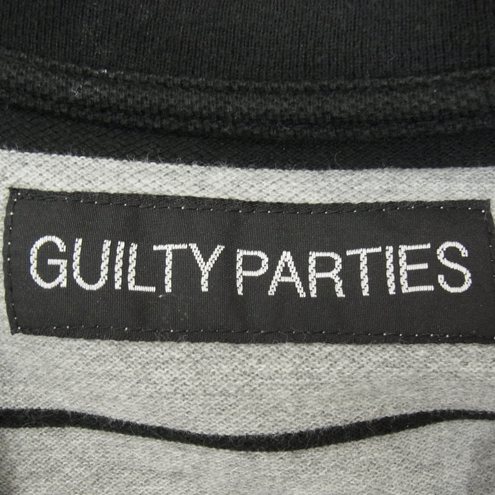 WACKO MARIA ワコマリア 23SS 23SS-WMT-SS01 STRIPED CREW NECK T-SHIRTS ボーダー Tシャツ ブラック系 L【中古】