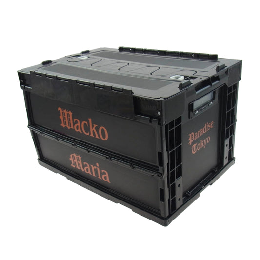 WACKO MARIA ワコマリア FOLDABLE CONTAINER コンテナ ケース ボックス ブラック系【中古】