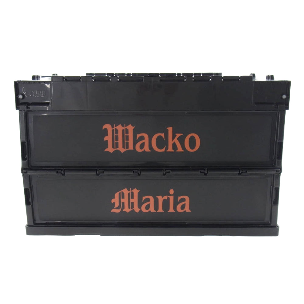 WACKO MARIA ワコマリア FOLDABLE CONTAINER コンテナ ケース ボックス ブラック系【中古】