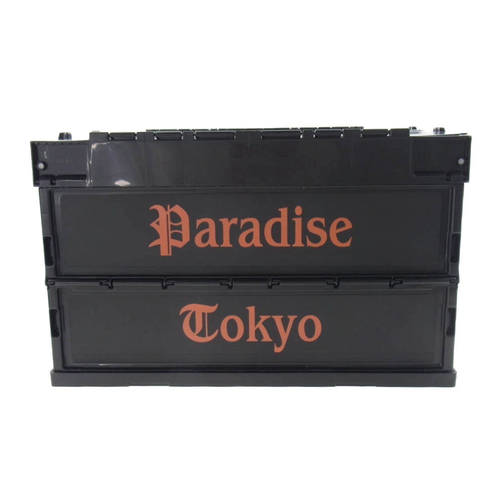 WACKO MARIA ワコマリア FOLDABLE CONTAINER コンテナ ケース ボックス ブラック系【中古】