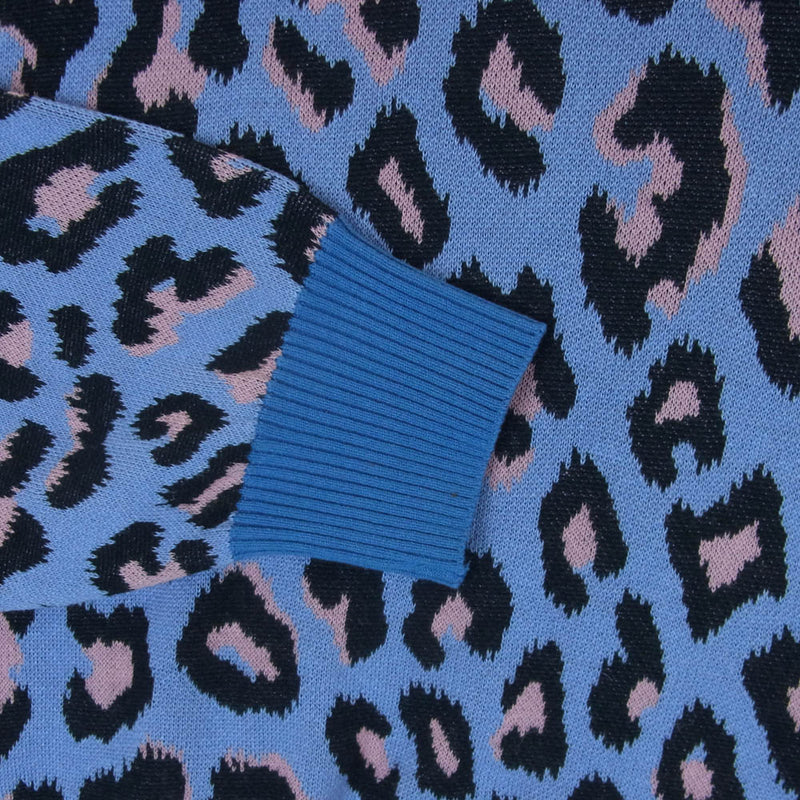 美品 WACKO MARIA レオパード ニット セーター M 18SS WMK WACKO MARIA（ワコマリア） LEOPARD MOHAIR CREW NECK SWEATER