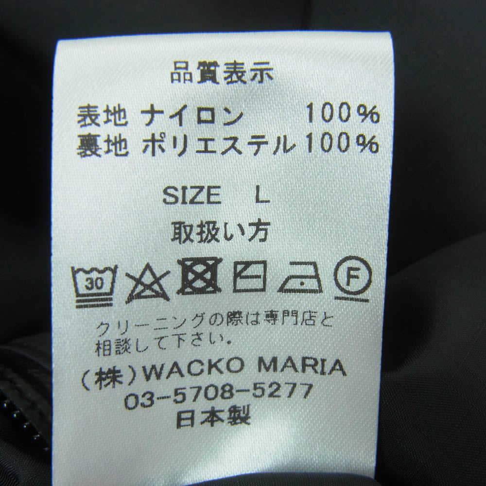 WACKO MARIA ワコマリア 19SS 19SS-WMO-OD01 MOUNTAIN PARKA マウンテン パーカー ジャケット ブラック系 L【中古】