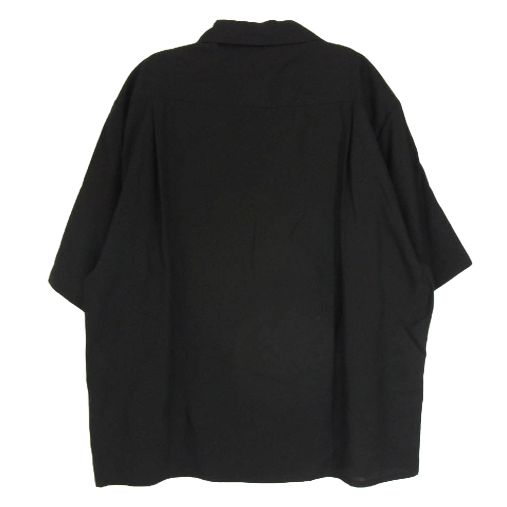 WACKO MARIA ワコマリア ×WOLF'S HEAD ウルフルズヘッド 24SS WOLFSHEAD-WM-OC09 50'S SHIRT S/S -TYPE 3 ハワイアン アロハ シャツ ブラック系 M【新古品】【未使用】【中古】