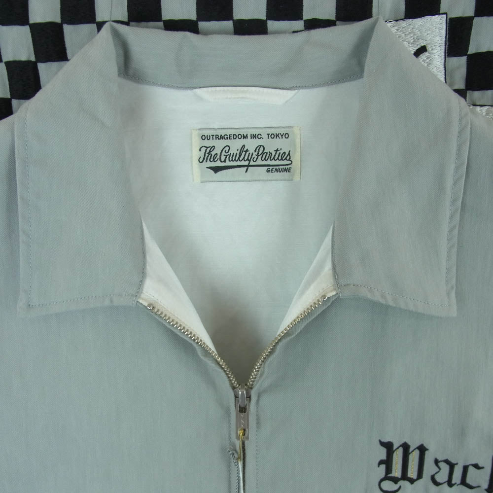 WACKO MARIA ワコマリア 23FW-WMO-ML07 世界平和プロジェクト VIETNAM JACKET ベトナム ジャケット ベトジャン グレー系 M【美品】【中古】