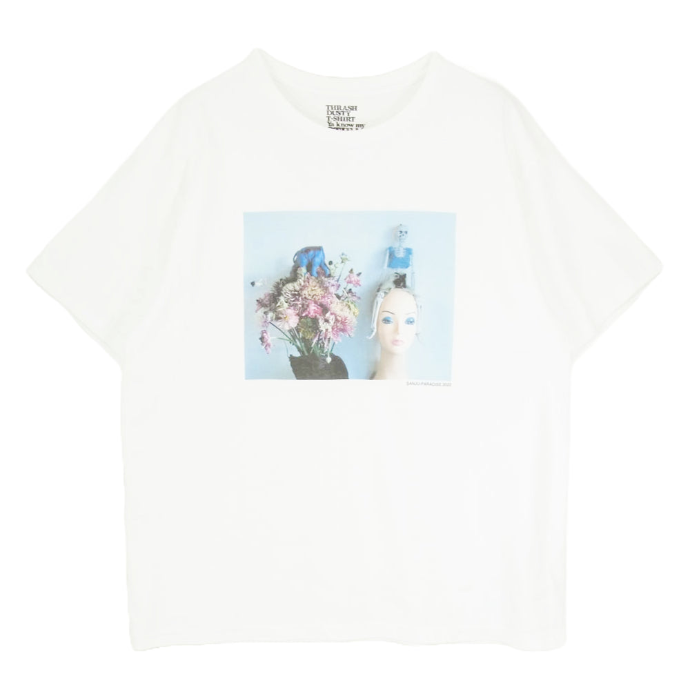 MINEDENIM マインデニム 23NMD-STL006-00-XL2 ARAKI NOBUYOSHI TEE 半袖Ｔシャツ ホワイト系 XL【中古】
