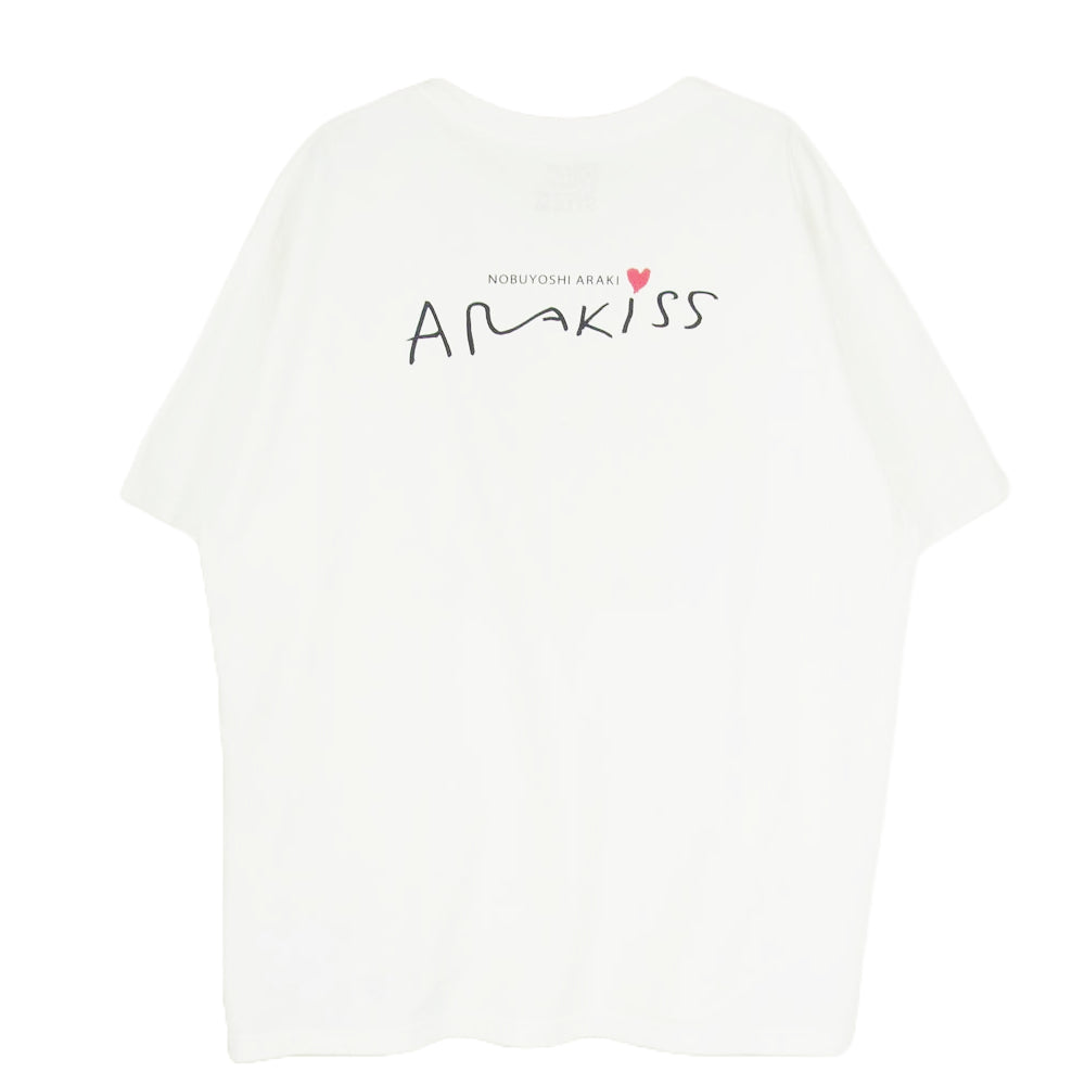 MINEDENIM マインデニム 23NMD-STL006-00-XL2 ARAKI NOBUYOSHI TEE 半袖Ｔシャツ ホワイト系 XL【中古】