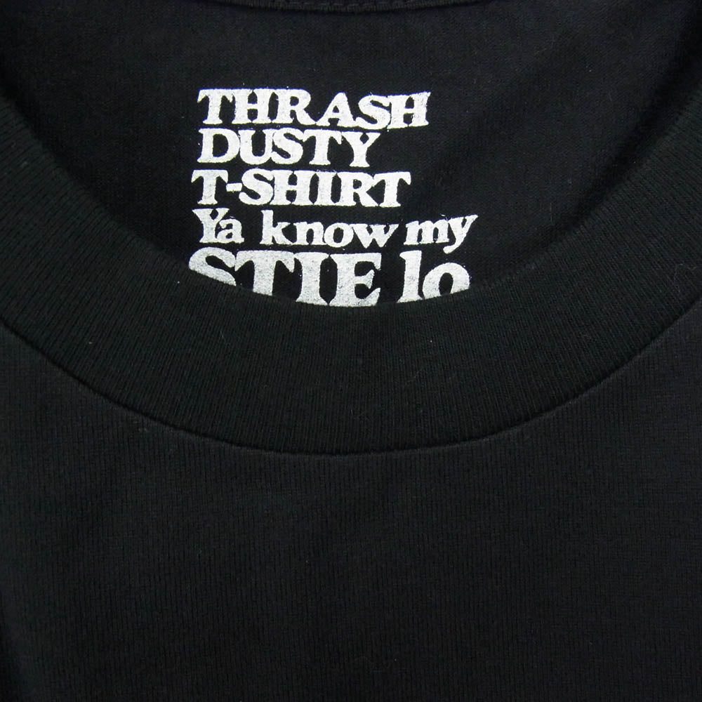 MINEDENIM マインデニム 23NMD-STL008-99-XL2 Carlijn Jacobs ×Stie-lo Lips T-SH プリント 半袖 Tシャツ ブラック系 XL【新古品】【未使用】【中古】