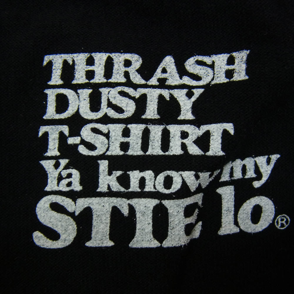 MINEDENIM マインデニム 23NMD-STL008-99-XL2 Carlijn Jacobs ×Stie-lo Lips T-SH プリント 半袖 Tシャツ ブラック系 XL【新古品】【未使用】【中古】