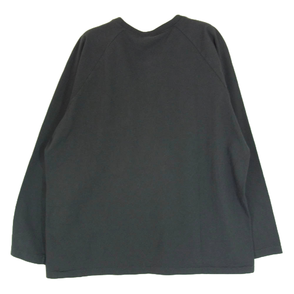 STANDARD CALIFORNIA スタンダードカリフォルニア SD US COTTON LOGO BASEBALL T ベースボール ロングスリーブ カットソー 長袖 Tシャツ ブラック系 XL【極上美品】【中古】