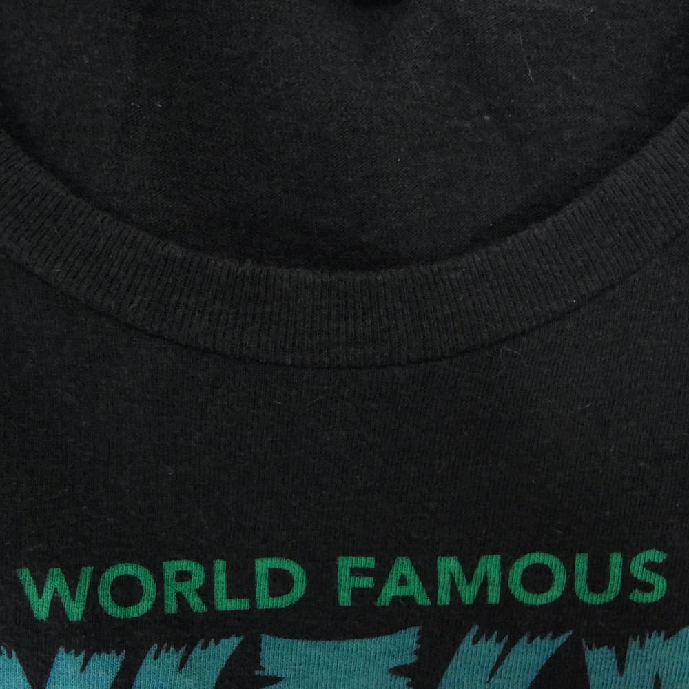 HYSTERIC GLAMOUR ヒステリックグラマー ガール フロント プリント 半袖 Tシャツ ブラック系 M【中古】