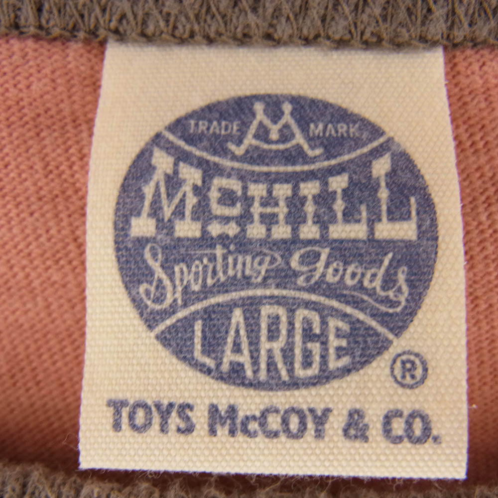 The REAL McCOY'S ザリアルマッコイズ TOY'S MCCOY トイズマッコイ US AIR FORCE ピンク 半袖 Tシャツ ピンク系 L【中古】