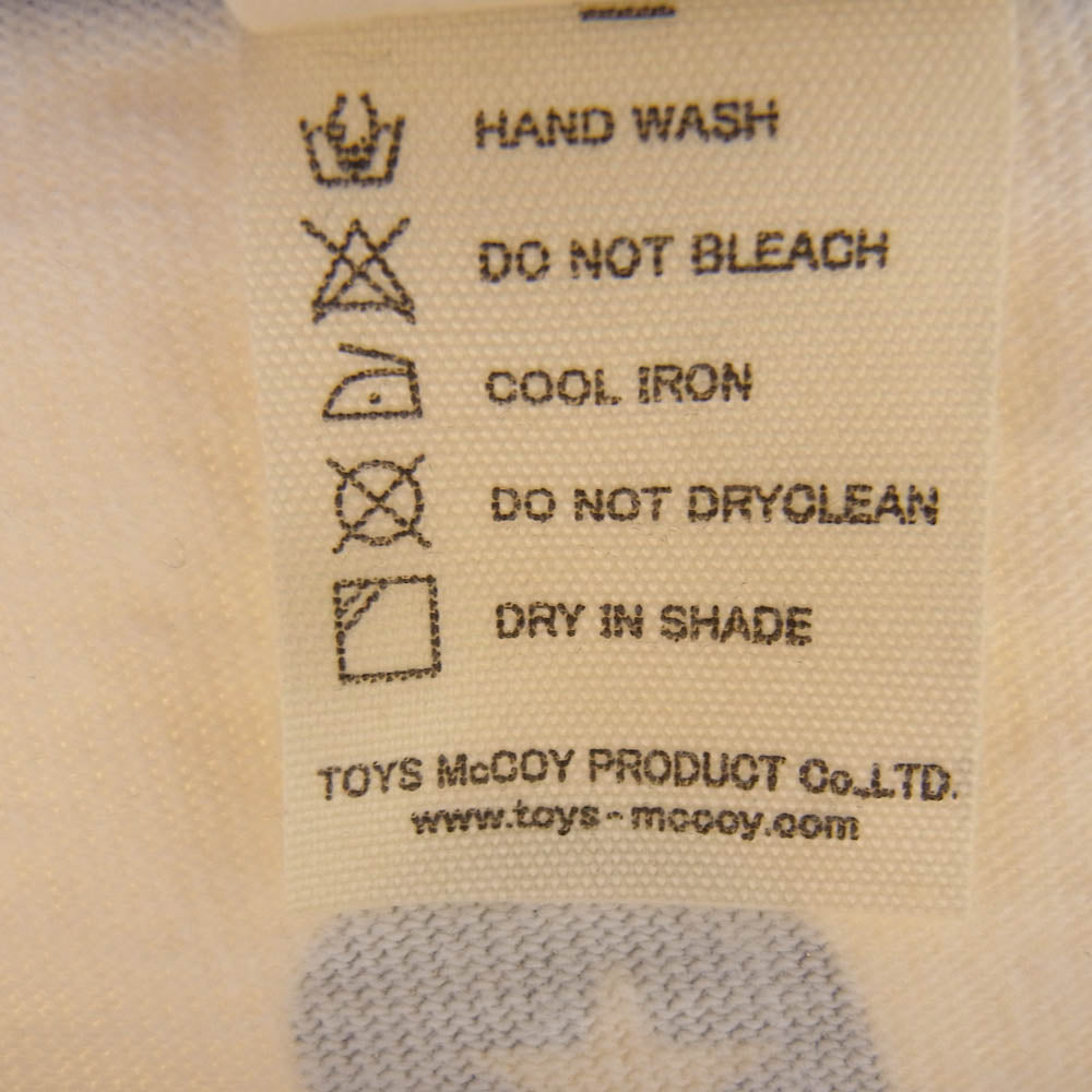 The REAL McCOY'S ザリアルマッコイズ TOY'S MCCOY トイズマッコイ AMA 84 半袖 Tシャツ オフホワイト系 L【中古】