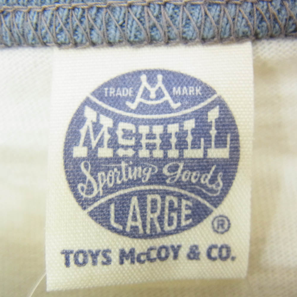 The REAL McCOY'S ザリアルマッコイズ TOY'S MCCOY トイズマッコイ US AIR FORCE 半袖 Tシャツ ホワイト系 L【中古】