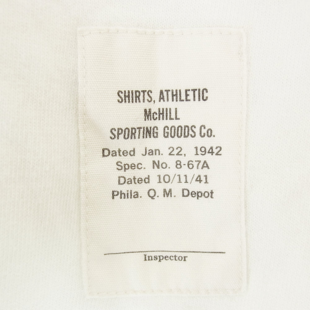 The REAL McCOY'S ザリアルマッコイズ TOY'S MCCOY トイズマッコイ US AIR FORCE 半袖 Tシャツ ホワイト系 L【中古】