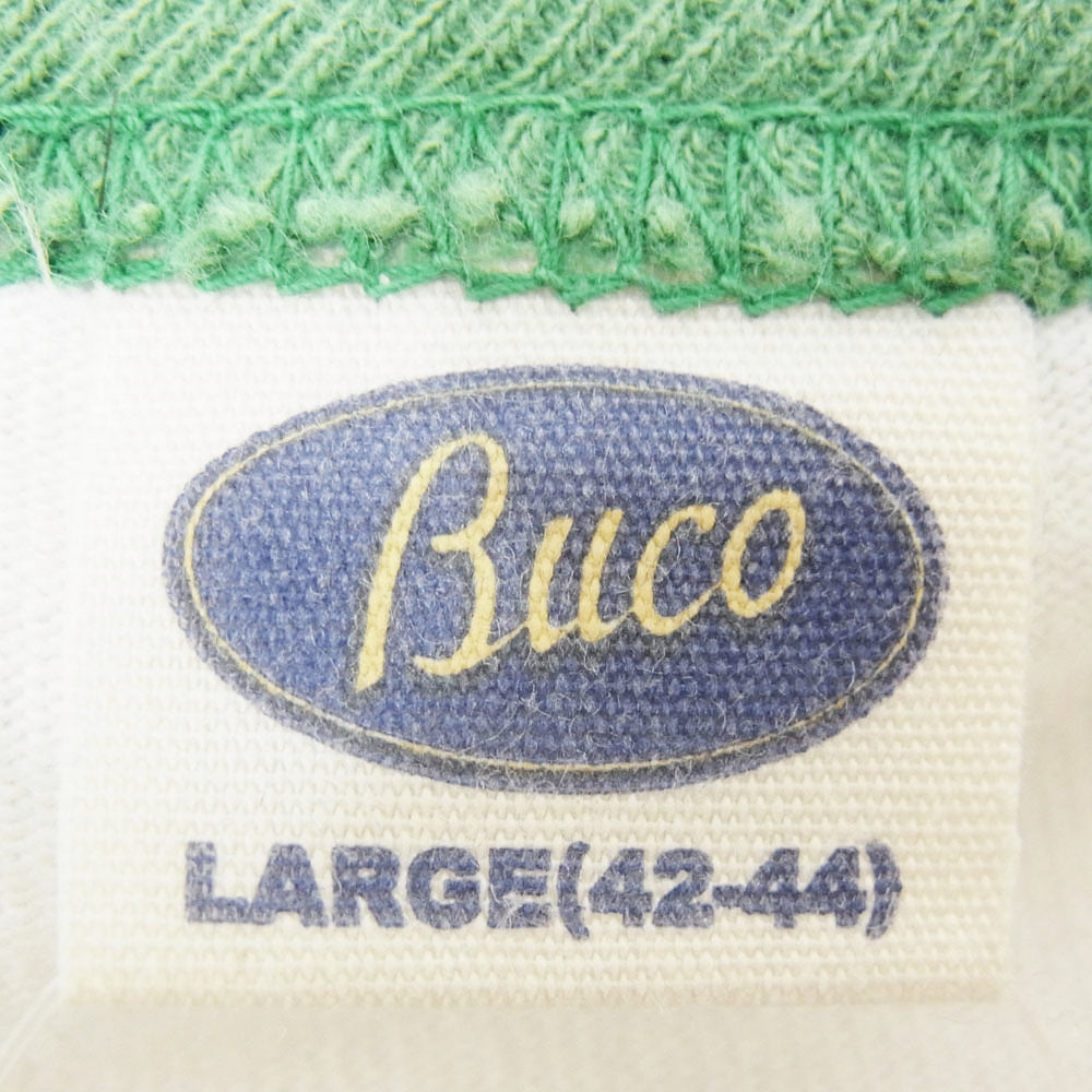 The REAL McCOY'S ザリアルマッコイズ BC17003 BUCO ブコ DAYTONA 半袖 Tシャツ ホワイト系 L【中古】