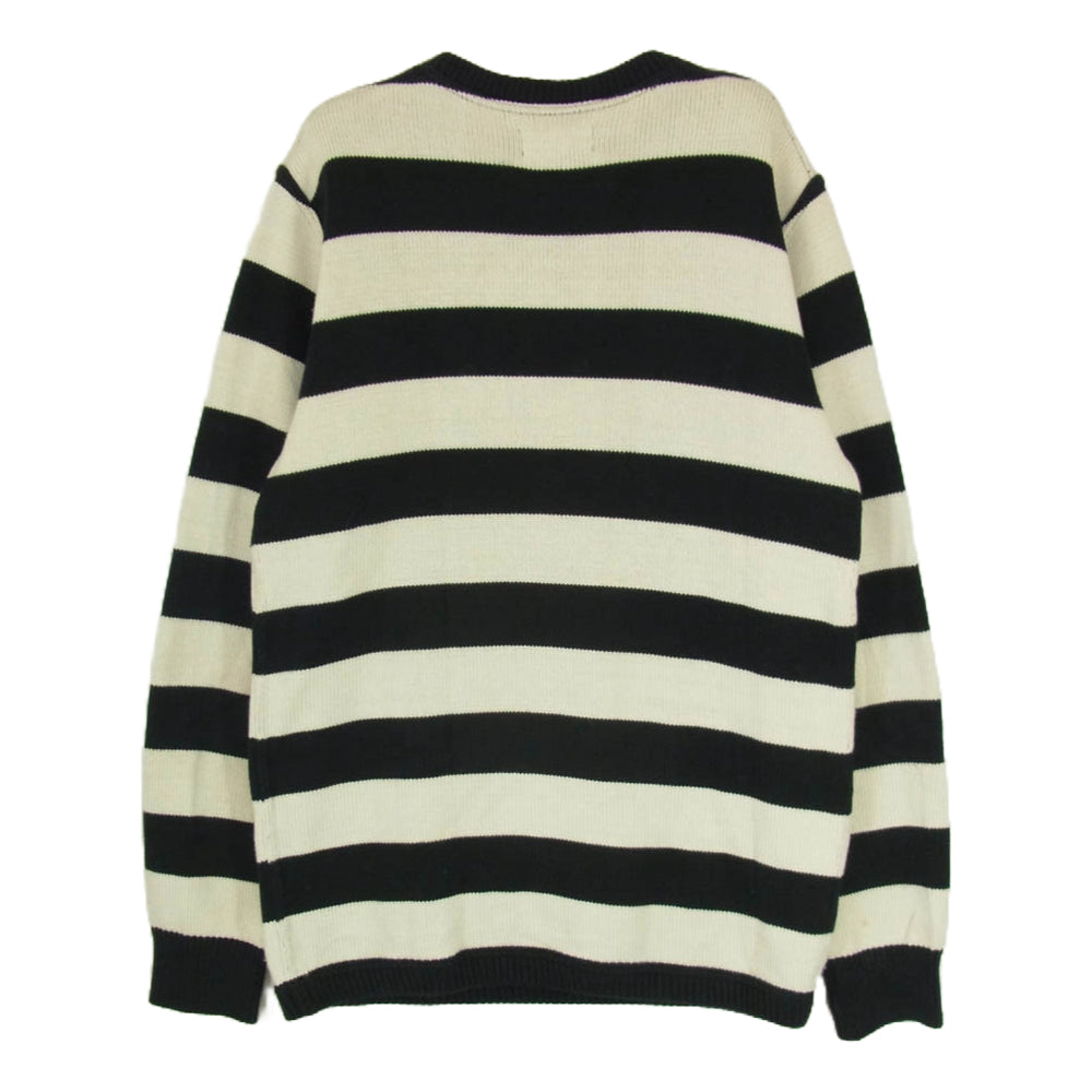 WESTRIDE ウエストライド ボーダー ニット ブラック系 40【中古】