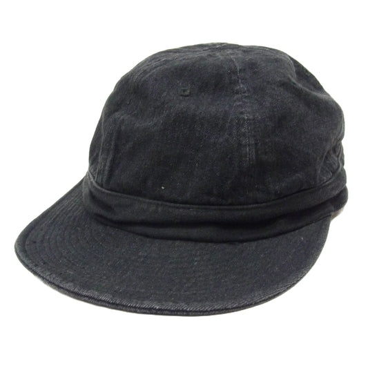 WESTRIDE ウエストライド ARMY CAP アーミー キャップ ブラック系 XL【中古】