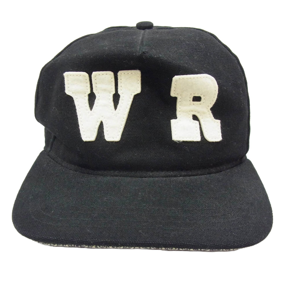 WESTRIDE ウエストライド WR ロゴ ダック地 キャップ ブラック系【中古】