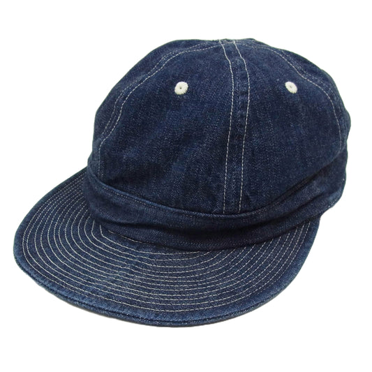 WESTRIDE ウエストライド ARMY CAP アーミー キャップ インディゴ デニム インディゴブルー系【中古】