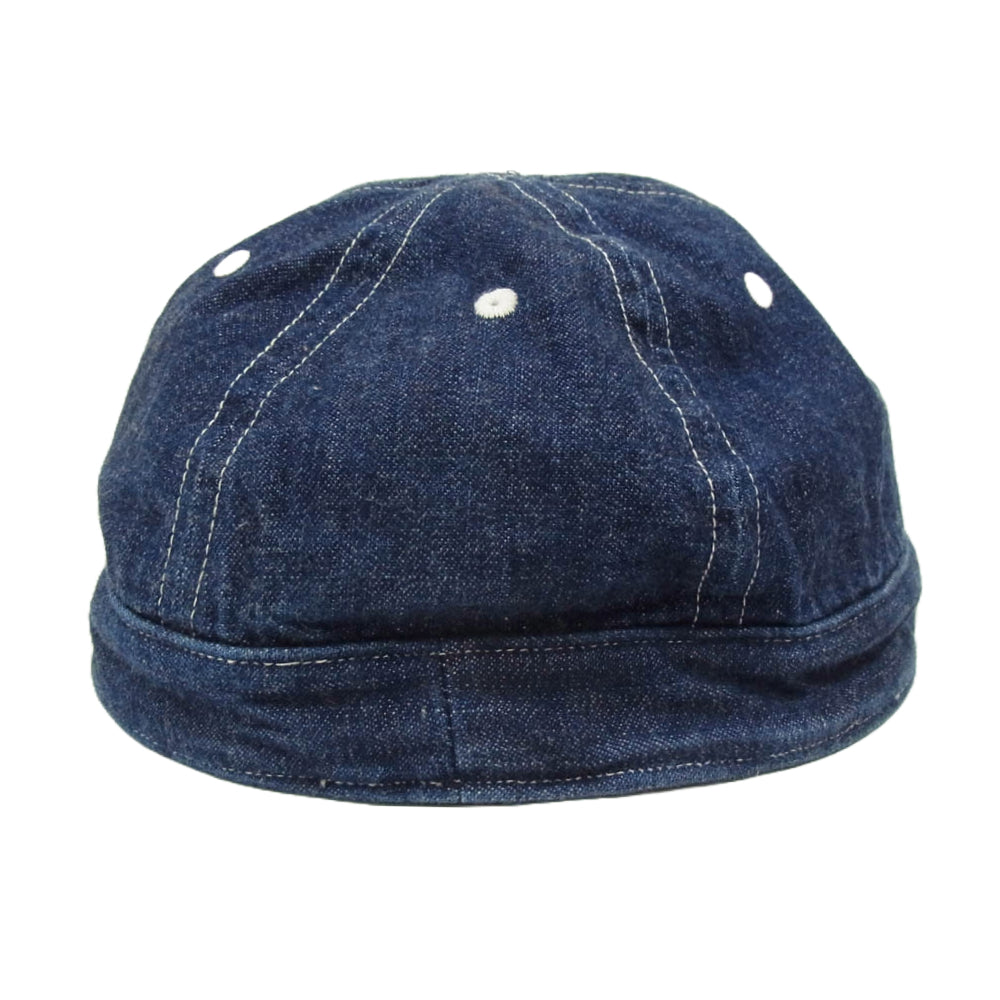 WESTRIDE ウエストライド ARMY CAP アーミー キャップ インディゴ デニム インディゴブルー系【中古】