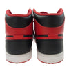 NIKE ナイキ DQ8426-060 Air Jordan 1 Mid Bred Toe エアジョーダン ミッド ブレッド トゥ レッド系 ブラック系 29cm【中古】