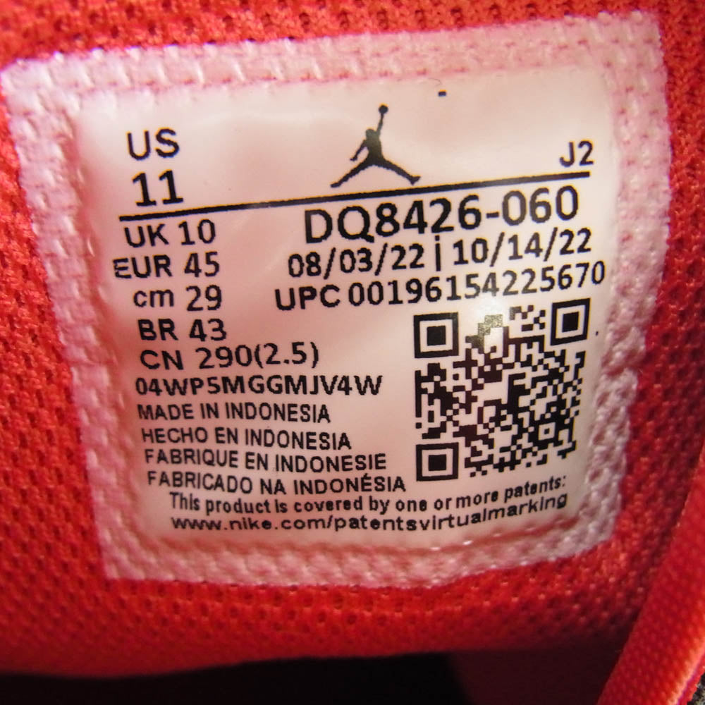 NIKE ナイキ DQ8426-060 Air Jordan 1 Mid Bred Toe エアジョーダン ミッド ブレッド トゥ レッド系 ブラック系 29cm【中古】