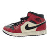 NIKE ナイキ 554724-069 AIR JORDAN 1 MID CHICAGO BLACK TOE エアジョーダン ミッド シカゴ ブラック トゥ ブラック系 レッド系 29cm【中古】