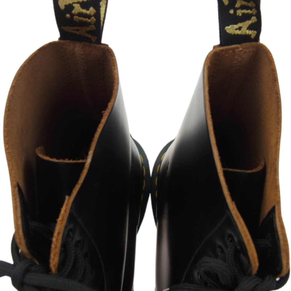 Dr.Martens ドクターマーチン イングランド製 8ホール ブーツ ブラック系 9【美品】【中古】