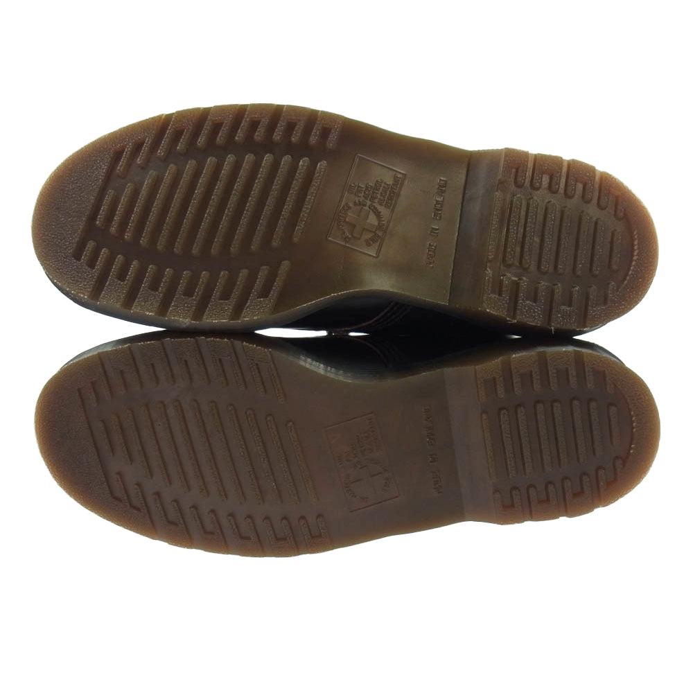 Dr.Martens ドクターマーチン イングランド製 8ホール ブーツ ブラック系 9【美品】【中古】