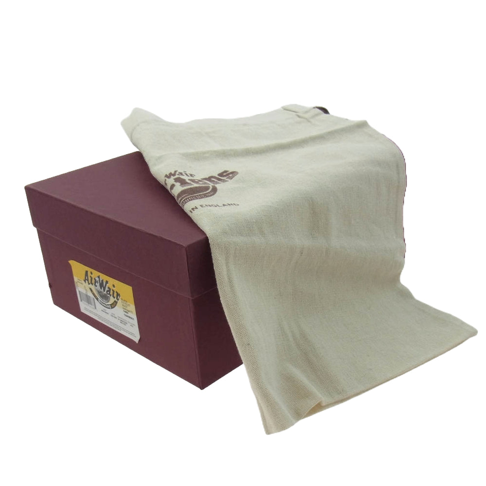 Dr.Martens ドクターマーチン イングランド製 8ホール ブーツ ブラック系 9【美品】【中古】