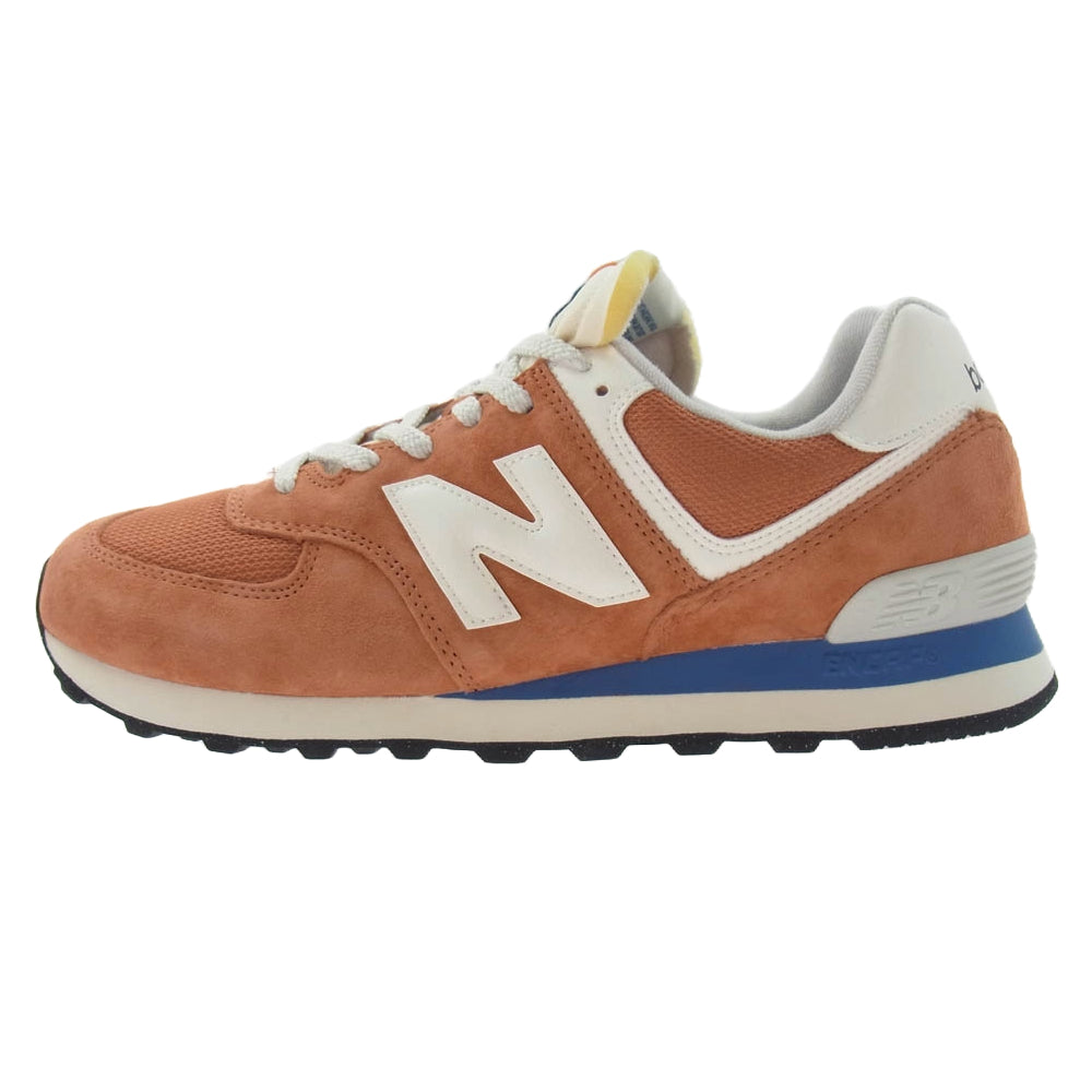 NEW BALANCE ニューバランス U574VPA 574 Infield Clay Sea Salt インフィールドクレイ シーソルト ローカット スニーカー オレンジ系 28cm【新古品】【未使用】【中古】