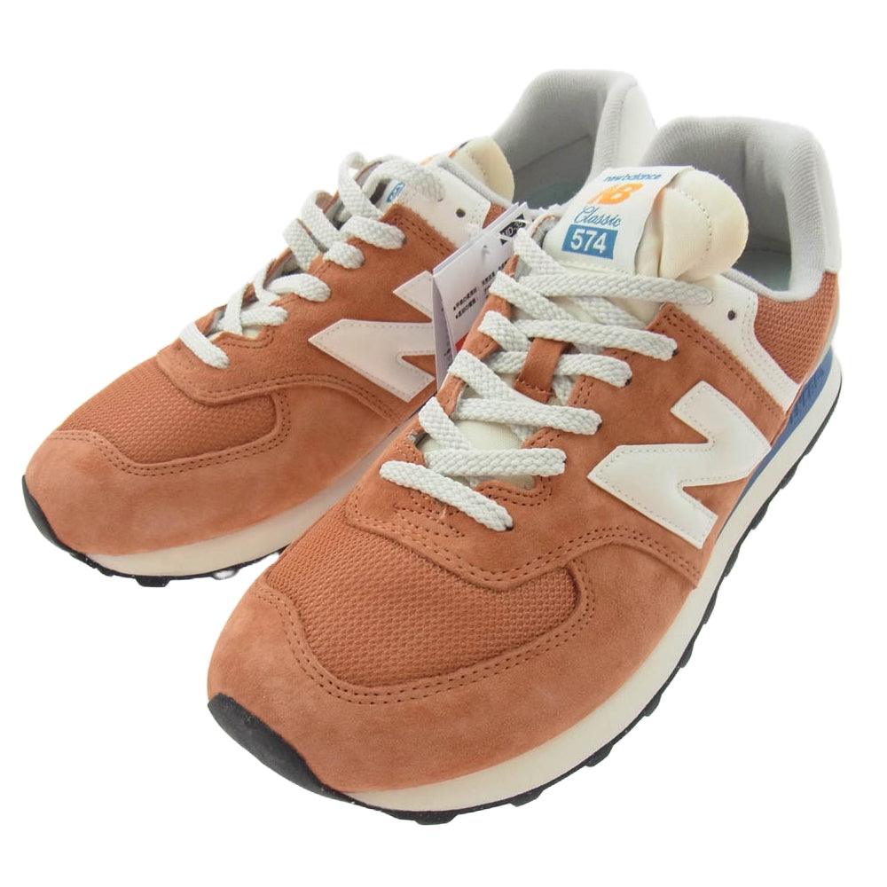 NEW BALANCE ニューバランス U574VPA 574 Infield Clay Sea Salt インフィールドクレイ シーソルト ローカット スニーカー オレンジ系 28cm【新古品】【未使用】【中古】
