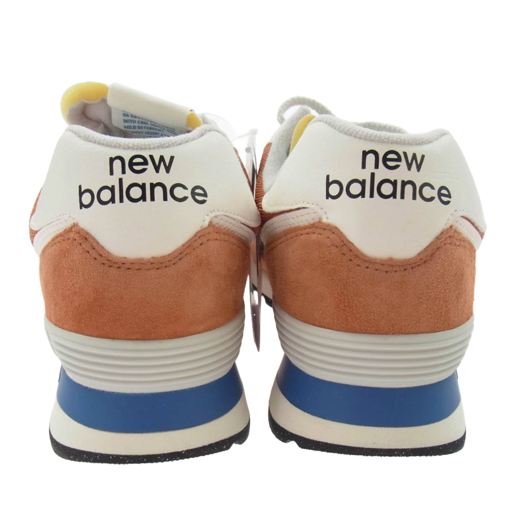NEW BALANCE ニューバランス U574VPA 574 Infield Clay Sea Salt インフィールドクレイ シーソルト ローカット スニーカー オレンジ系 28cm【新古品】【未使用】【中古】