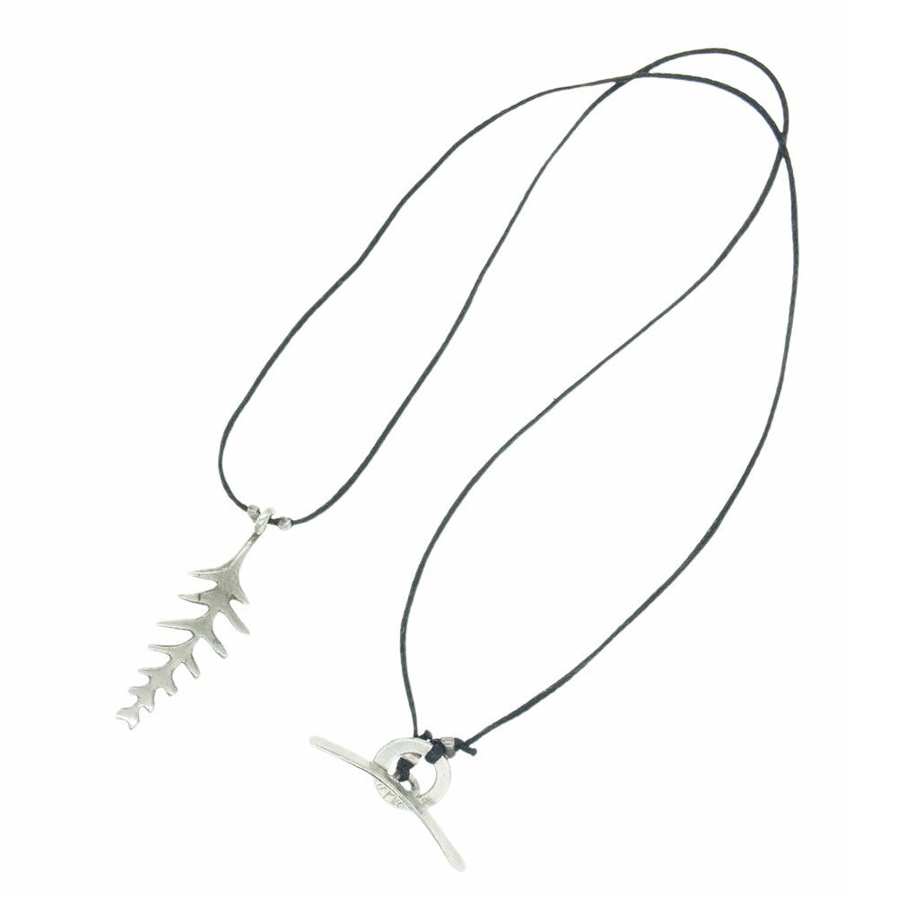 JILL PLATNER ジルプラットナー ボーン シルバー ネックレス シルバー系【中古】