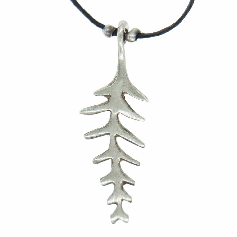 JILL PLATNER ジルプラットナー ボーン シルバー ネックレス シルバー系【中古】