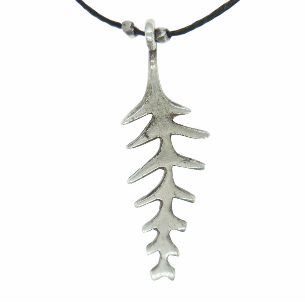 JILL PLATNER ジルプラットナー ボーン シルバー ネックレス シルバー系【中古】