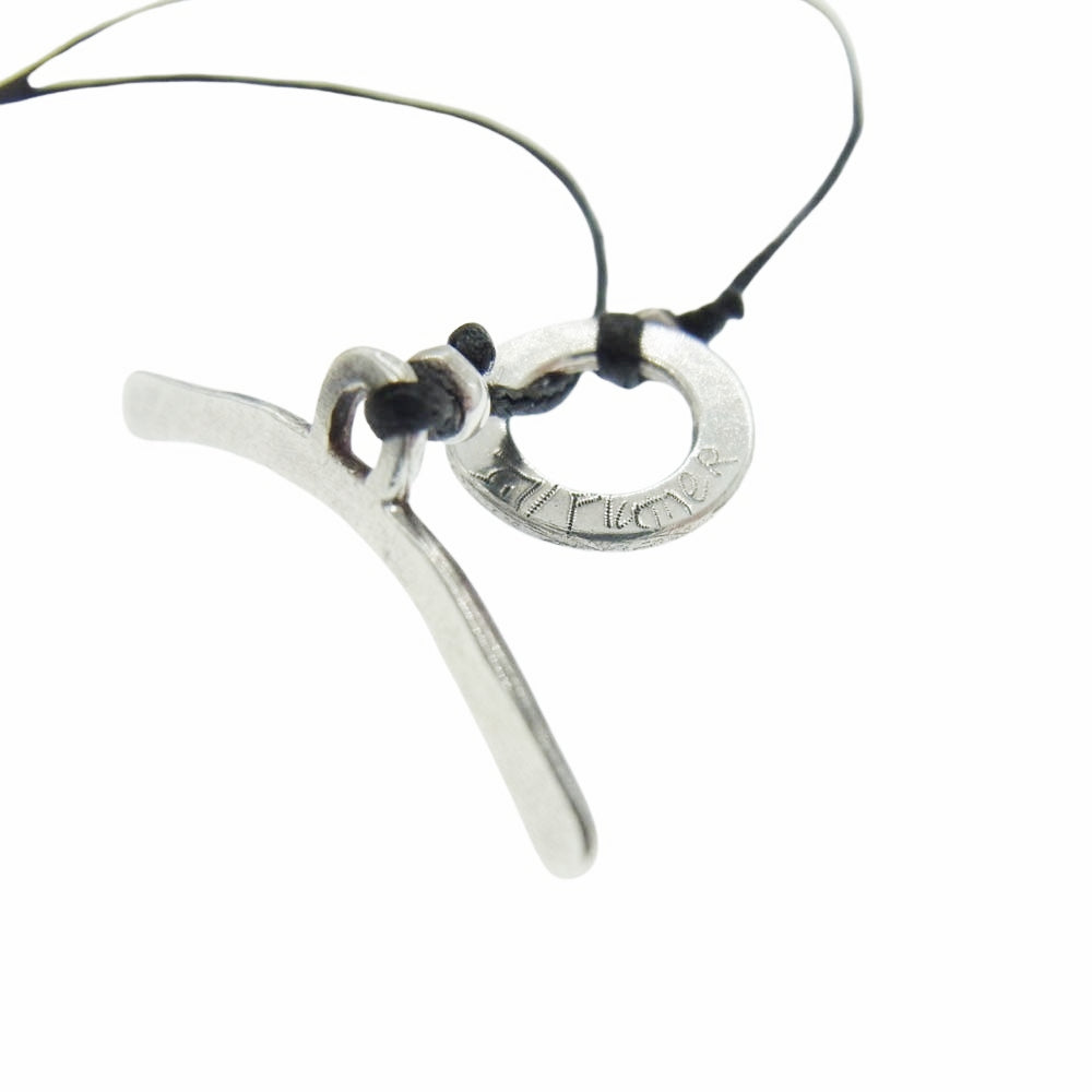 JILL PLATNER ジルプラットナー ボーン シルバー ネックレス シルバー系【中古】