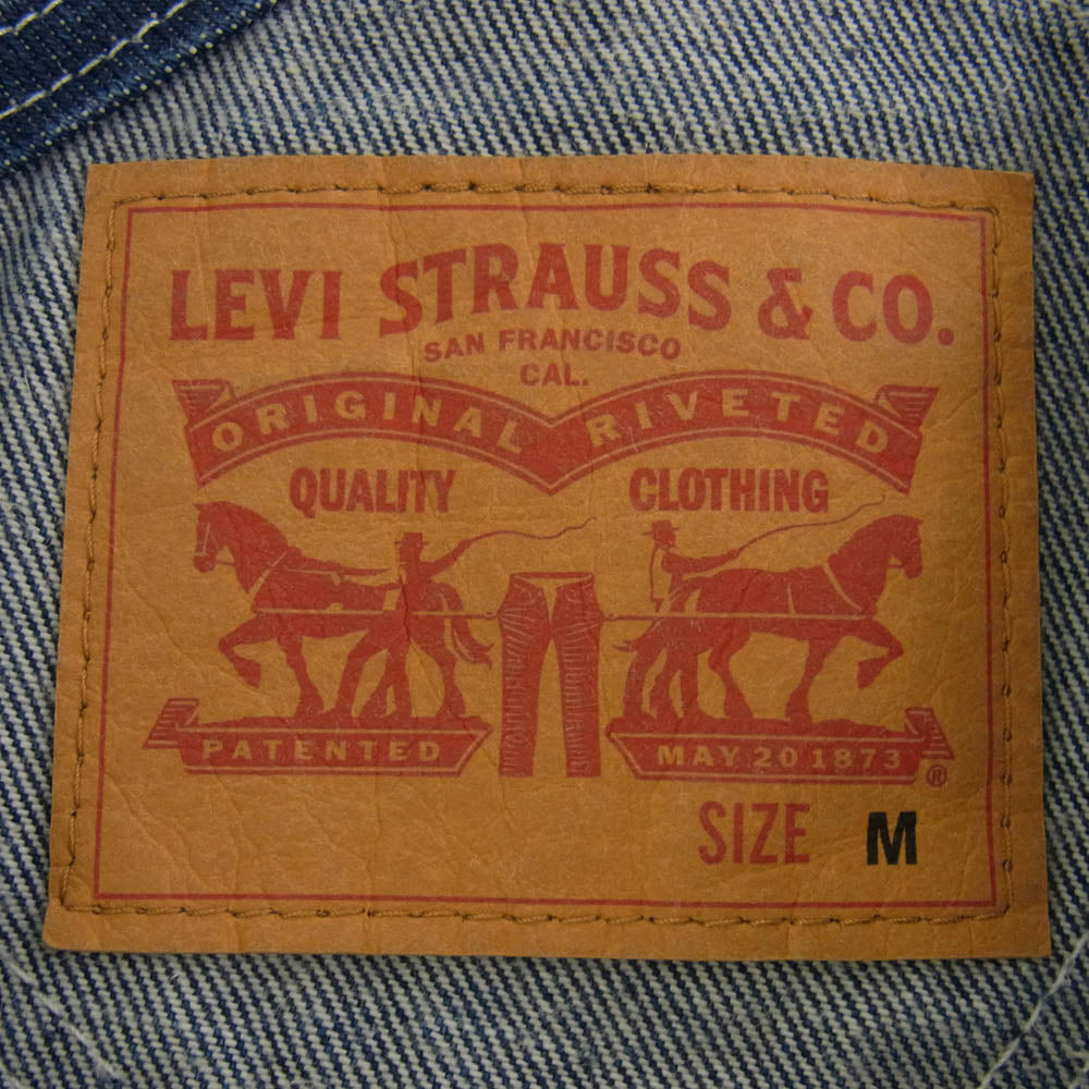 Levi's リーバイス PC9-79107-0000 オーバーオール インディゴ インディゴブルー系 M【中古】