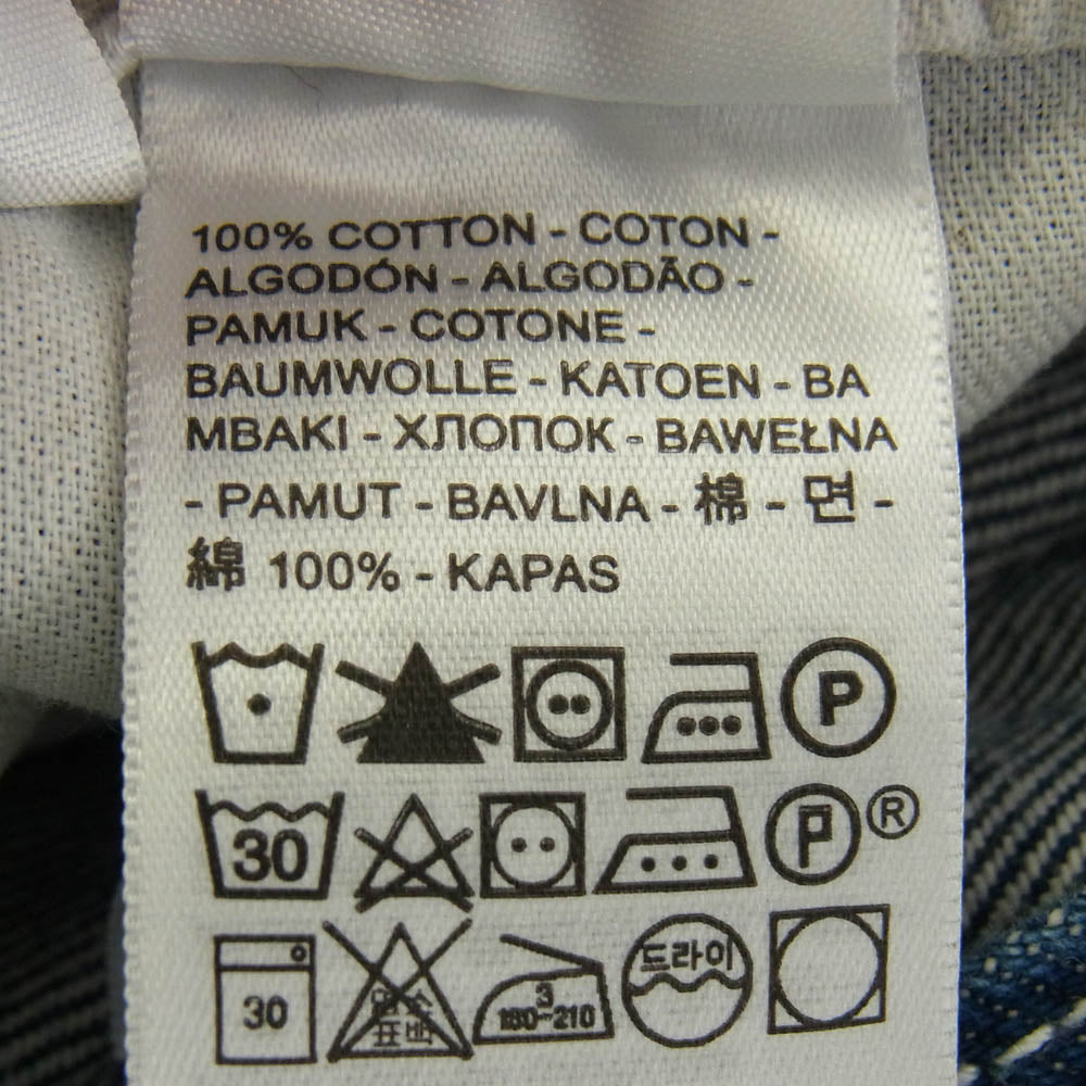 Levi's リーバイス PC9-79107-0000 オーバーオール インディゴ インディゴブルー系 M【中古】